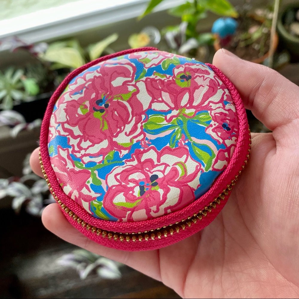 Lilly Pulitzer Pink Floral Coin Purse